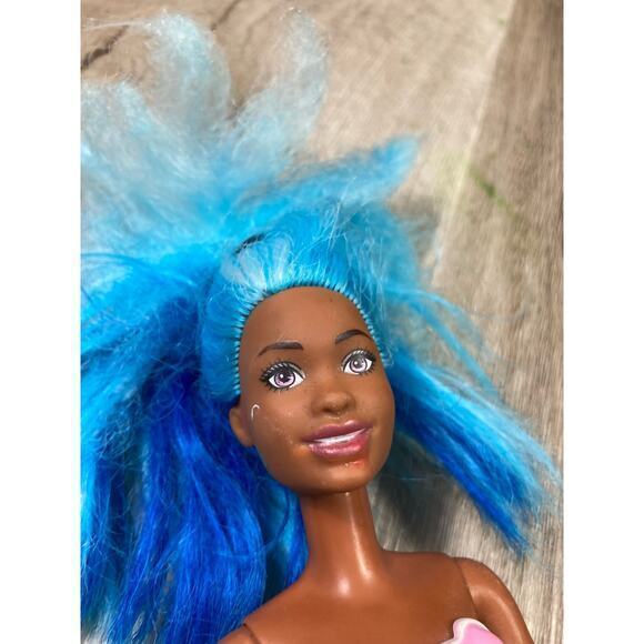 Barbie Dreamtopia Mermaid Doll 12" Blue Hair Pink & Blue‎ Tail Toy - Picture 2 of 10